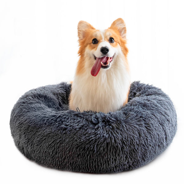 Dog Bed - Washable Fluffy For Anti Anxiety